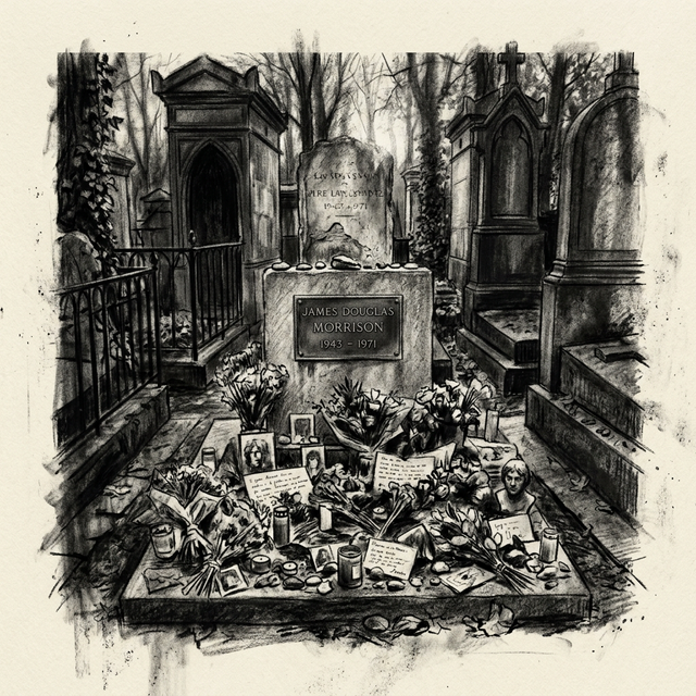 Tumba de Jim Morrison